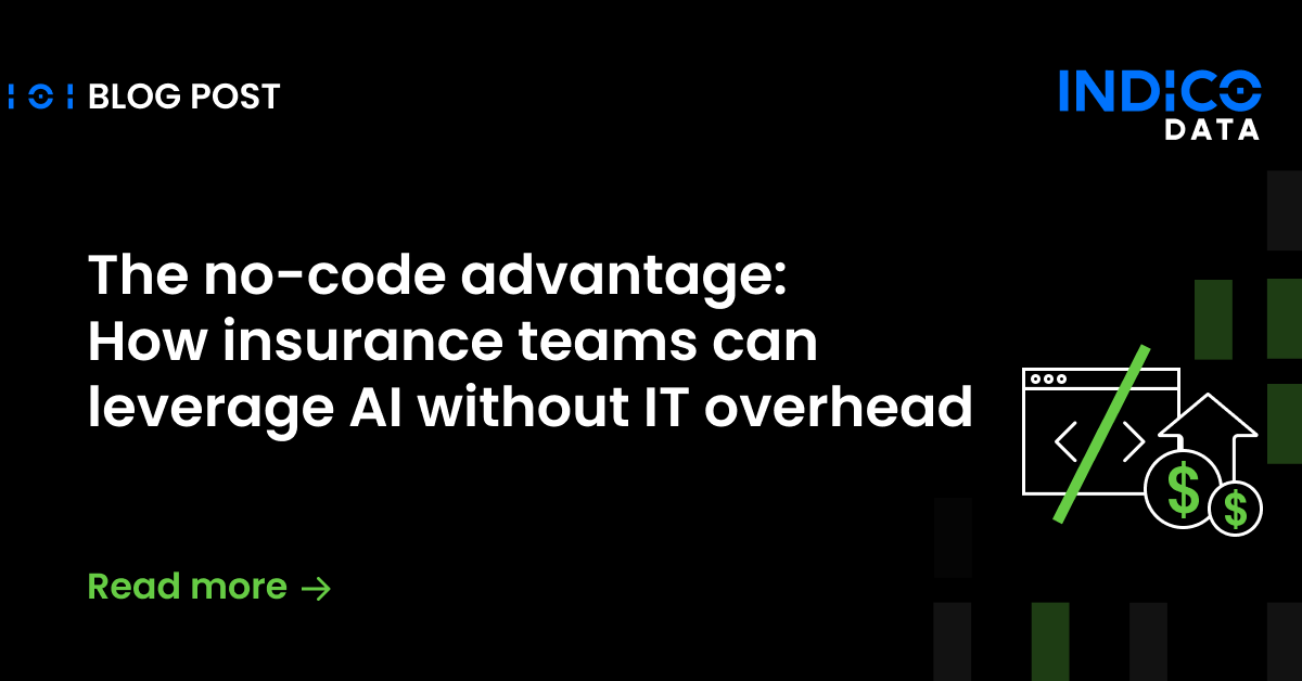 The no-code advantage: How insurance teams can leverage AI without IT overhead